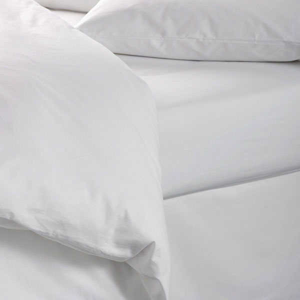 Bespoke Size Fitted Sheets 50/50 Percale Polycotton Made To Measure