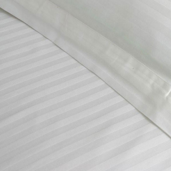 Satin Stripe Fitted Sheet Made To Measure Sheets