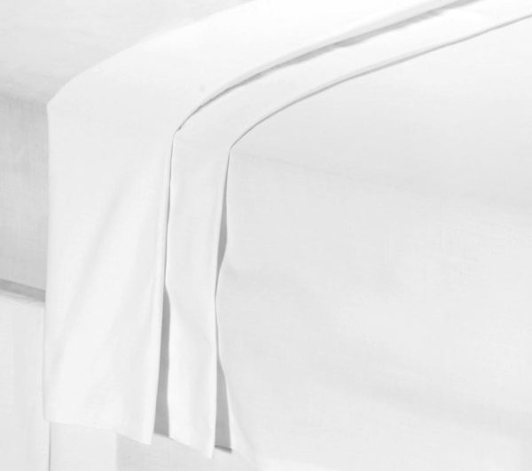 Bespoke Size Flat Sheets. Percale 50/50 Polycotton, 100% Cotton & Satin Stripe.